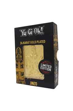 Yu-Gi-Oh! 24K Gold Plated Collectible - Jinzo