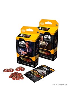 Star Wars Unlimited Tcg: Jump To Lightspeed Spotlight Decks (Set of 2)