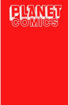 Planet Comics Sketchbook One Shot #1 Red Giant Edition