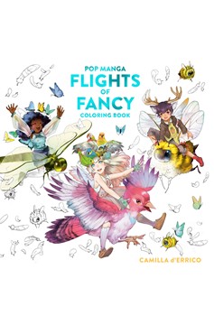 Pop Manga Flights Of Fancy Coloring Book