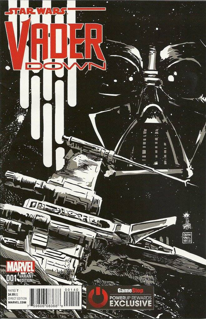 Star Wars: Vader Down 001 Gamestop Exclusive Cover