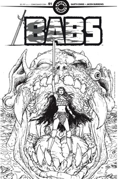 Babs #1 Cover D 1 for 4 Incentive Chris Burnham Line Art Variant (Mature) (Of 6)