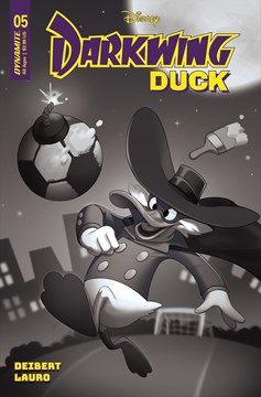 Darkwing Duck #5 Cover G 1 for 10 Incentive Leirix Black & White
