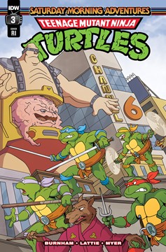 Teenage Mutant Ninja Turtles Saturday Morning Adventures #3 Cover D 1 for 10 Incentive