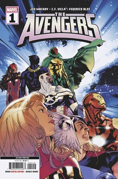 Avengers #1 2nd Printing Stuart Immonen Variant