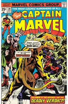 Captain Marvel #39 [Regular Edition]-Fine 