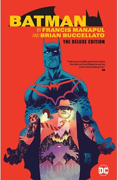 Batman by Manapul And Buccellato Deluxe Edition Hardcover