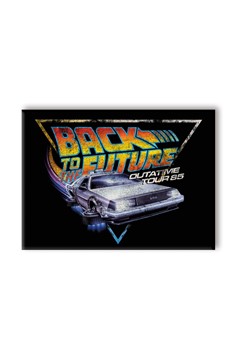 Back To The Future - Outatime Flat Magnet
