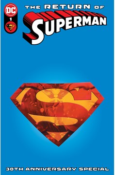 Return of Superman 30th Anniversary Special #1 (One Shot) Cover B John Giang Cyborg Superman Die-Cut