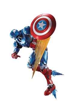 Marvel Tech-On Avengers Captain America S.H.Figuarts Action Figure
