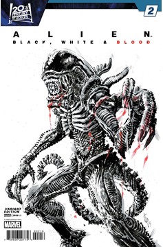 Alien: Black, White & Blood #2 Alan Quah Variant 1 for 25 Incentive