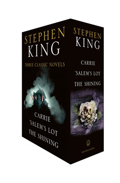 Stephen King Three Classic Novels Box Set: Carrie, 'salem's Lot, The Shining