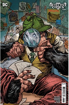Detective Comics #1084 Cover E Maria Wolf April Fools Detective Chimp Card Stock Variant