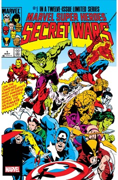 Marvel Super Heroes Secret Wars Facsimile #1 Foil Variant