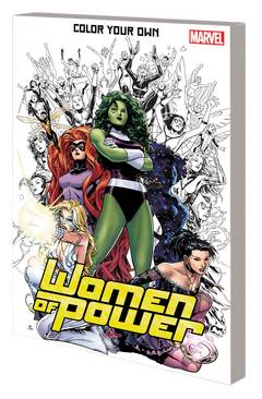 Color Your Own Women of Power Graphic Novel
