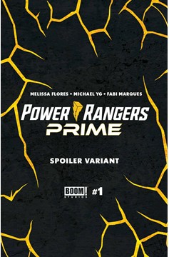 Power Rangers Prime #1 Cover C Spoiler Variant Lee