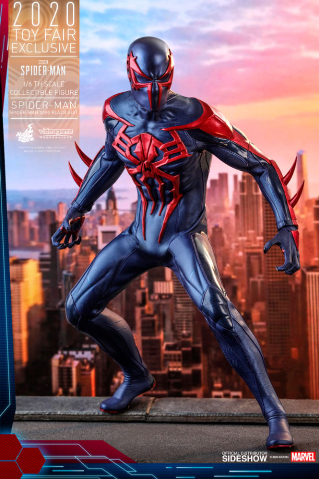 Spider-Man Video Game 2099 Black Suit Hot Toy