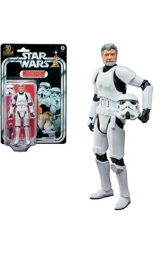 Star Wars Black George Lucas Stormtrooper 6 Inch Action Figure Case