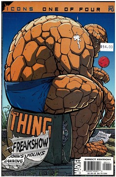 The Thing : The Freak Show #1-4  Comic Pack