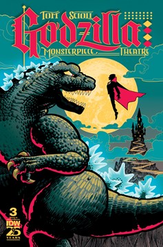 Godzilla's Monsterpiece Theatre #3 Cover J. Gonzo 1 for 10 Variant