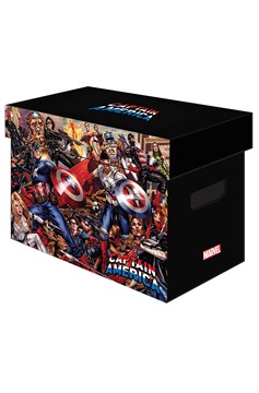 Marvel Graphic Comic Boxes Captain America