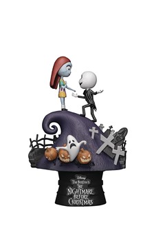 Nightmare Before Christmas Jack & Sally D-Stage Statue