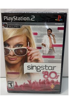 Playstation 2 Ps2 Singstar 80's 