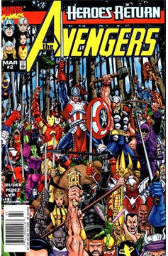 Avengers #2 [Newsstand]-Fine (5.5 – 7)