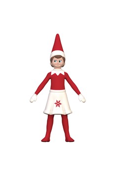 Flexfigs Elf On The Shelf Elf Scout Girl Blue Eyes