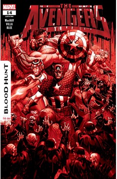 Avengers #14 2nd Printing Joshua Cassara Blood Splatter Variant