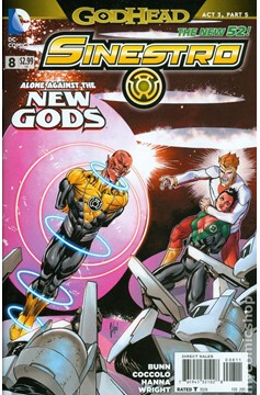 Sinestro #8 (Godhead) (2014)