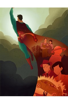 Leann Hill Art - Superman Legend (Large)