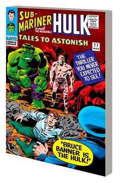 Mighty Marvel Masterworks Incredible Hulk Graphic Novel Volume 3 Less Monster More Man (Direct Market)