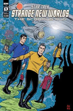 Star Trek: Strange New Worlds--The Scorpius Run #1 Cover B Allred