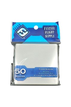 Square Board Game Sleeves (50) (Blue)