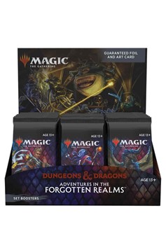 Magic The Gathering: Dungeons & Dragons Adventures In The Forgotten Realms Set Booster Display (30ct