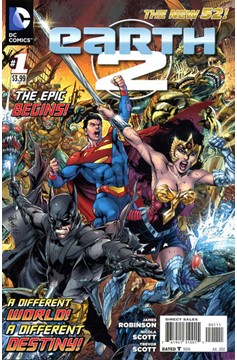 Earth 2 #1-Near Mint (9.2 - 9.8) [Re-Introduction of Alan Scott]