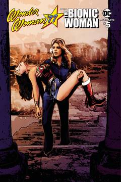 Wonder Woman 77 Bionic Woman #6 Cover A Staggs