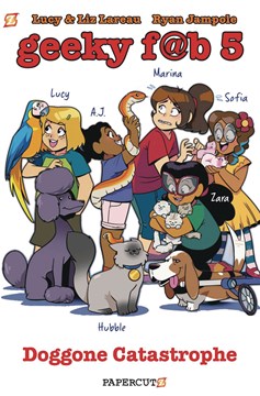 Geeky Fab Five Graphic Novel Volume 3 Doggone Catastrophe