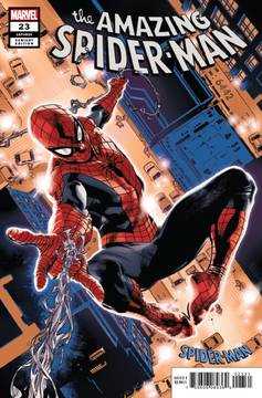 Amazing Spider-Man #23 Immonen Spider-Man Blue Red Suit Variant (2018)