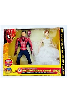 Toy Biz 2004 Spider-Man & Mary Jane Exclusive 12" Collector Set