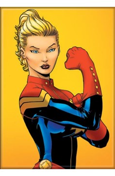 Captain Marvel We Can Do It Magnet