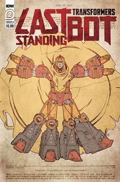 Transformers Last Bot Standing #2 Variant D Stafford