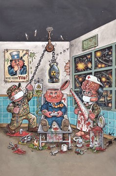 Garbage Pail Kids Origins #1 Cover H 1 for 25 Incentive Bunk Virgin