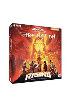 Avatar Last Airbender Fire Nation Rising Board Game