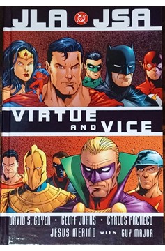 JLA JSA Virtue and Vice Hardcover Graphic Novel