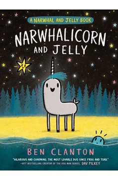Narwhal & Jelly Hardcover Graphic Novel Volume 7 Narwhalicorn and Jelly