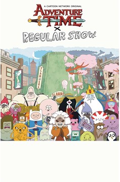 Adventure Time Regular Show Graphic Novel