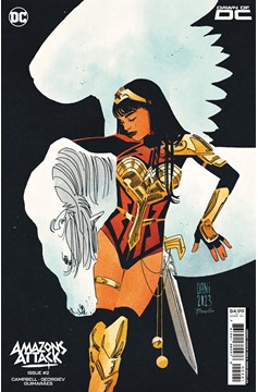 Amazons Attack #2 Cover B Dani Card Stock Variant