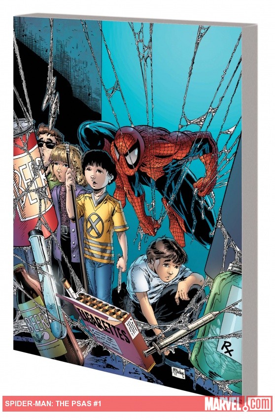 Spider-Man Fight Substance Abuse Graphic Novel